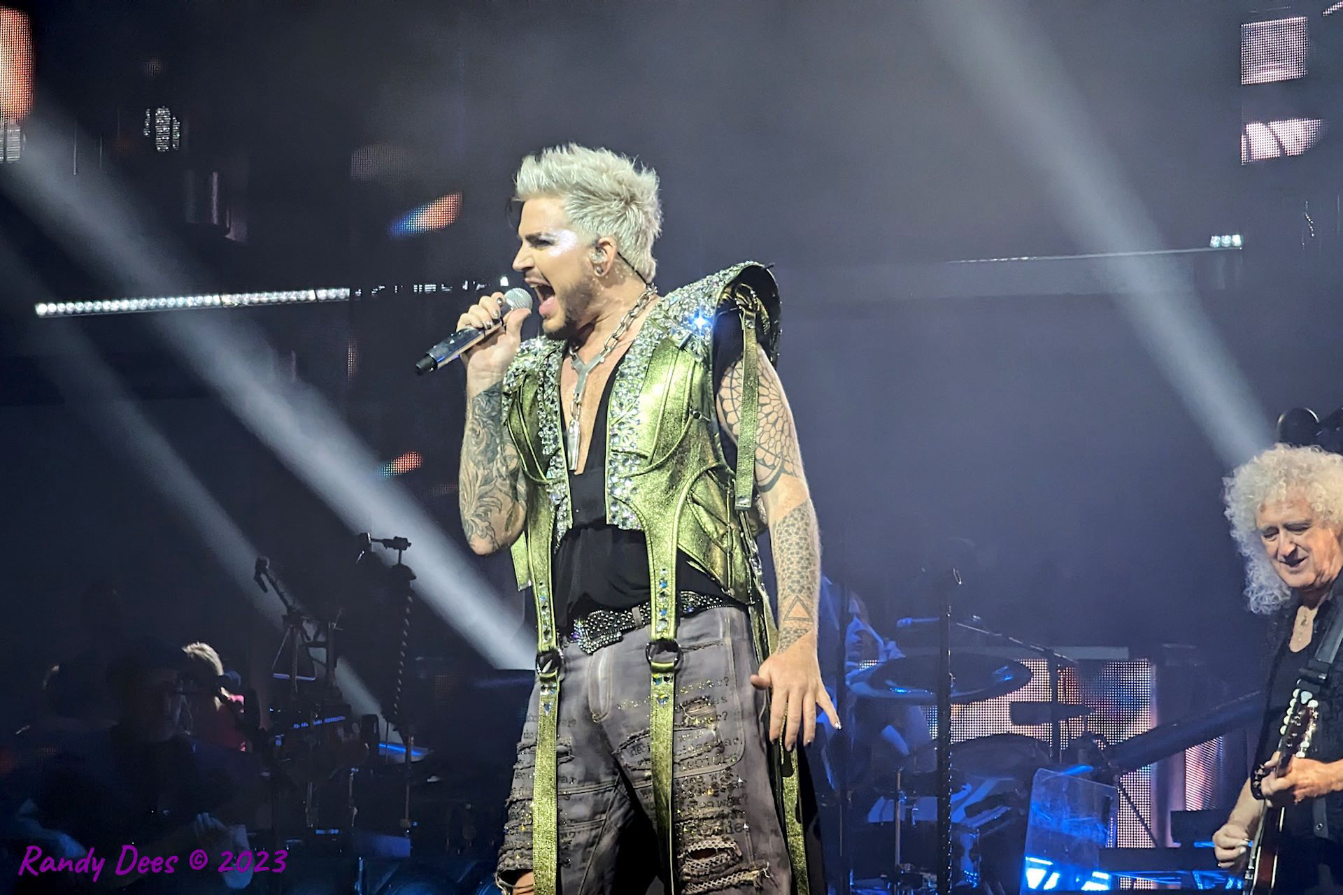 Queen with Adam Lambert