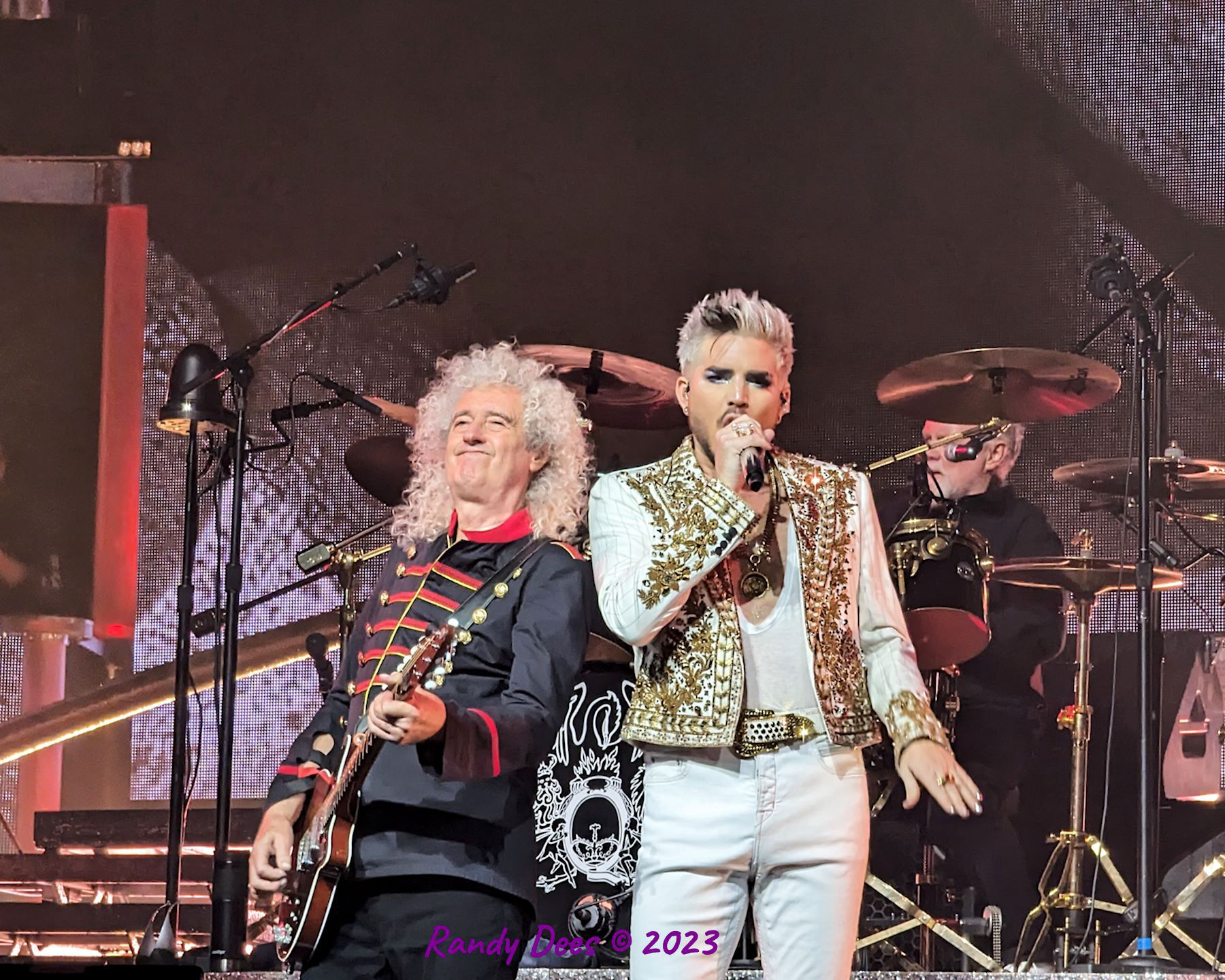 Queen with Adam Lambert