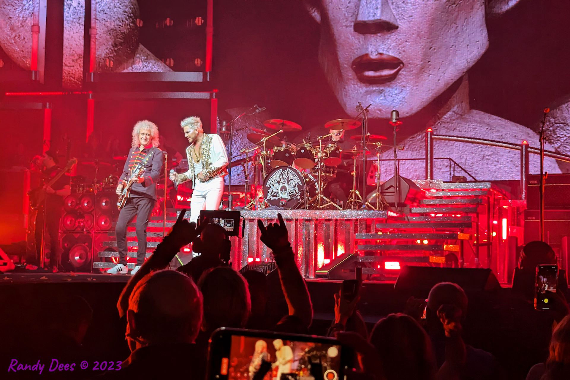 Queen with Adam Lambert