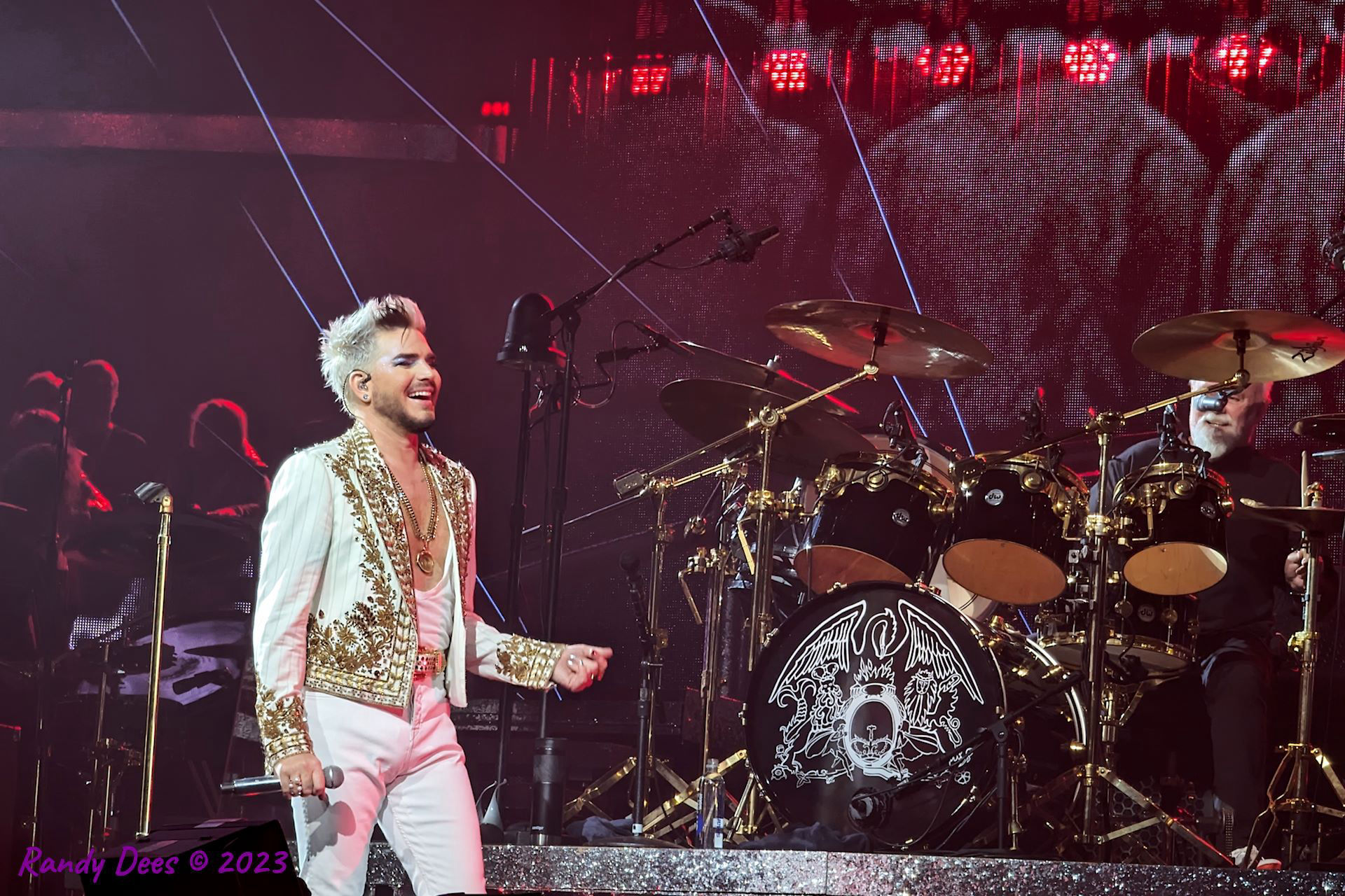 Queen with Adam Lambert