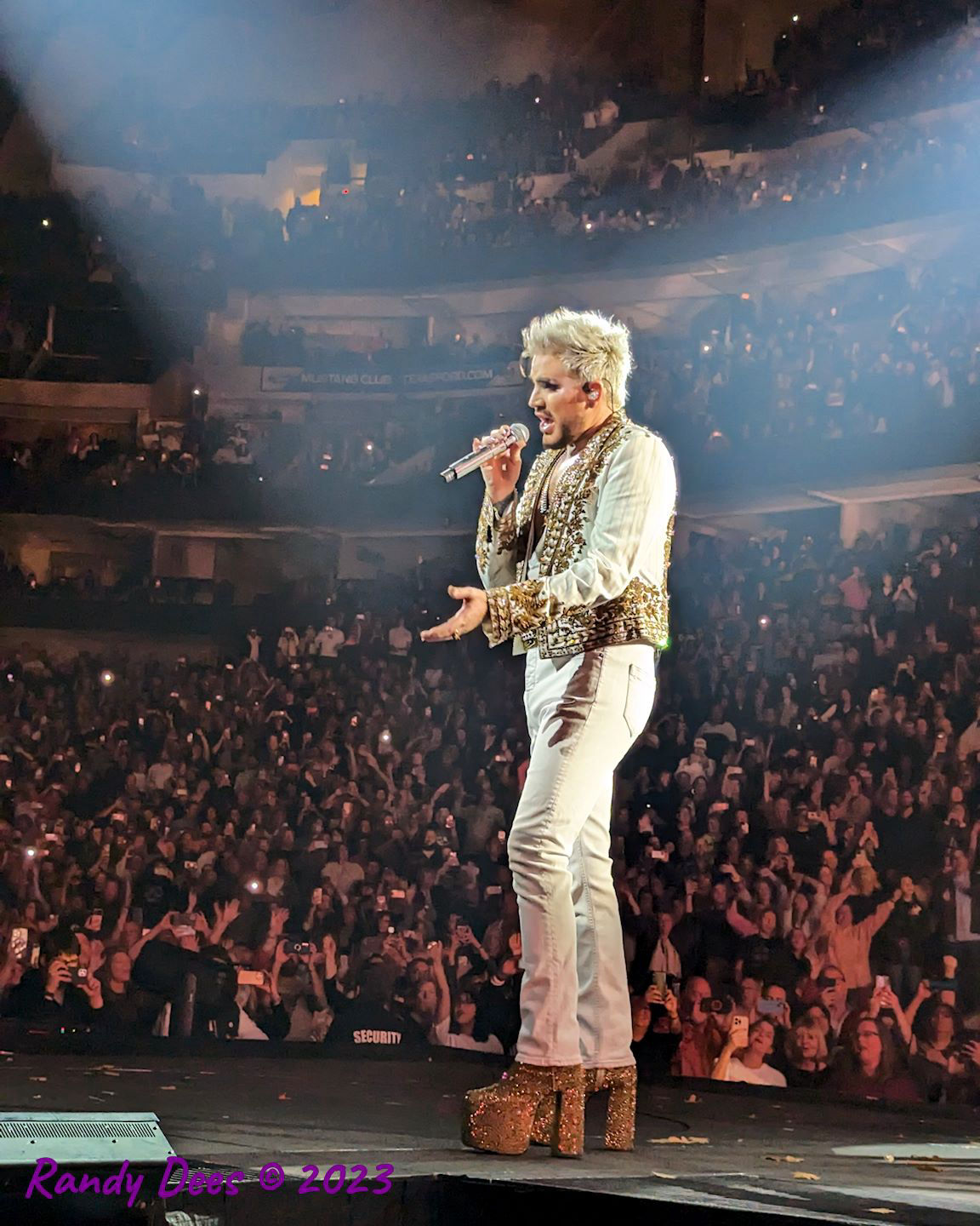 Queen with Adam Lambert