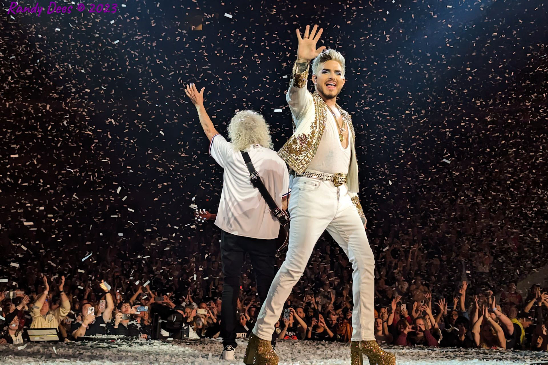 Queen with Adam Lambert