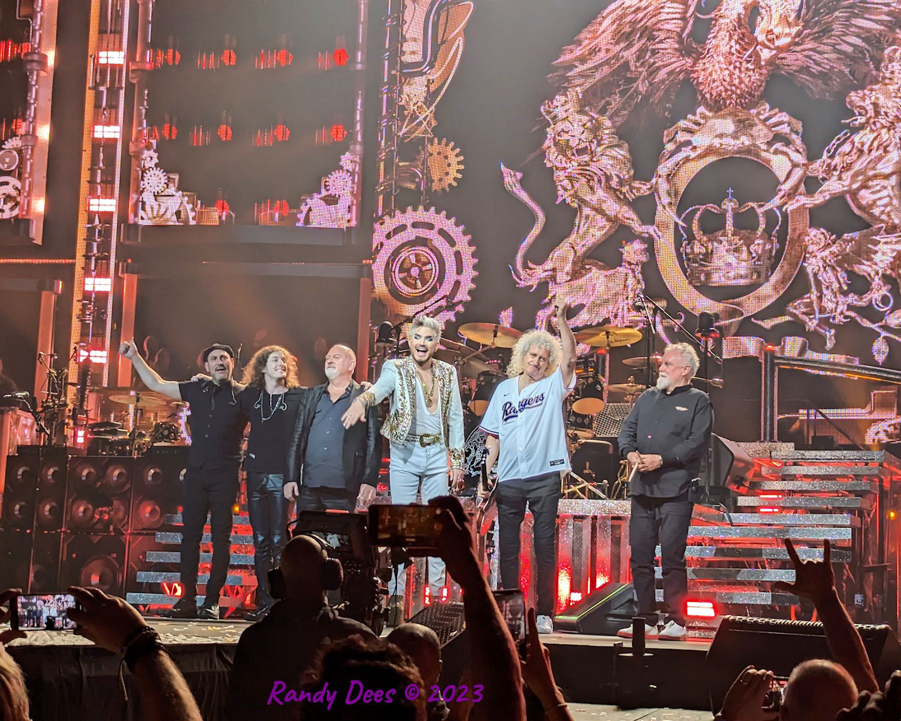 Queen with Adam Lambert