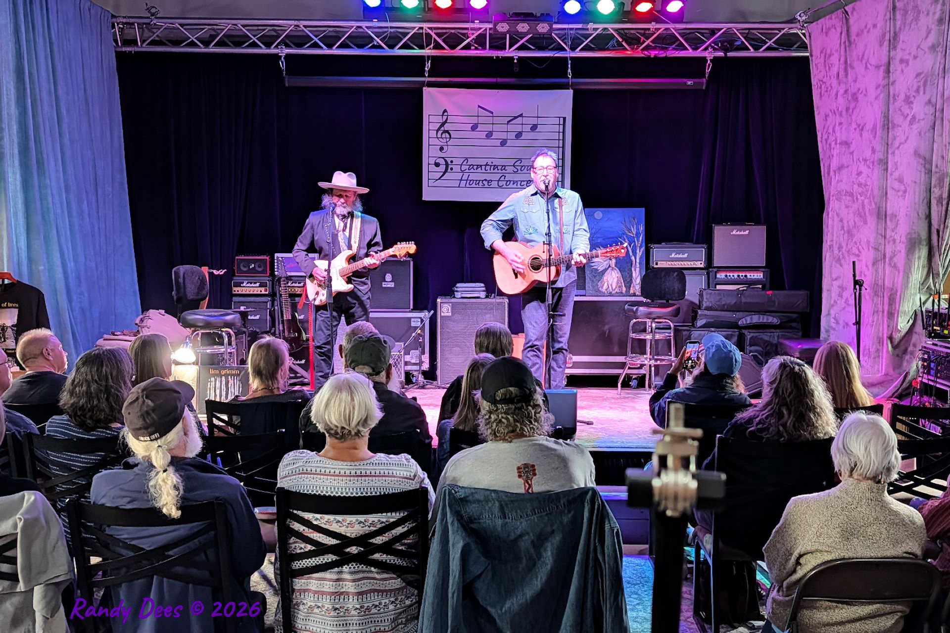 Tim Grimm with Sergio Webb
